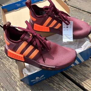 Adidas NMD_R1 Burgundy 7.5 Womens